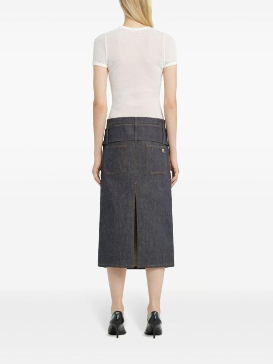 25SS 쿠레쥬 반팔 티셔츠 125JTS017JS0069 0001 White - COURREGES