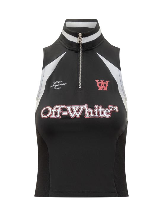 25FW 오프화이트 반팔 티셔츠 OWAD27AF25JER001 1001 BLACK WHITE