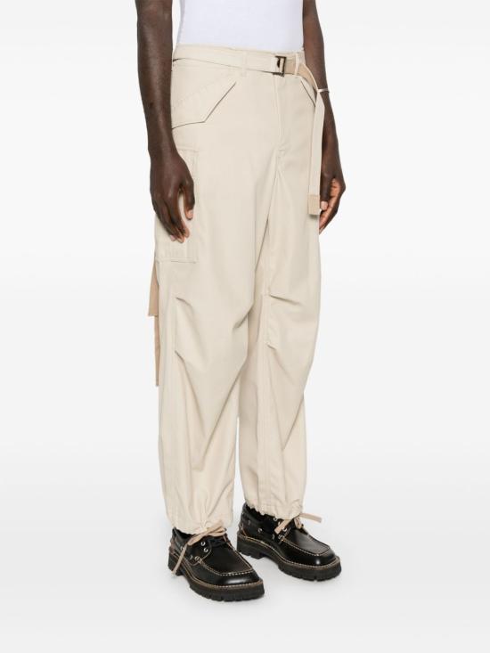 25SS 사카이 스트레이트 팬츠 25 03609M 651 Beige - SACAI