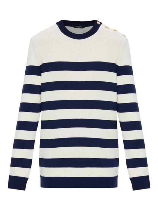 25FW 발망 스웨터 FH0KD170KJ19 GWW NATUREL