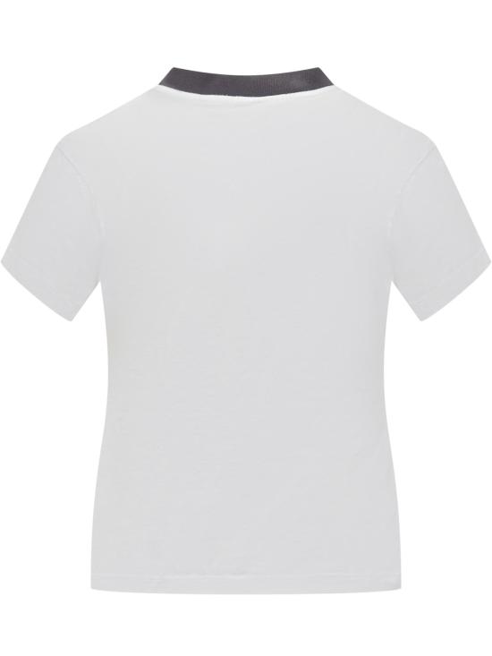 25FW 오프화이트 반팔 티셔츠 OWAA112F25JER001 0148 WHITE BLUE - OFF WHITE