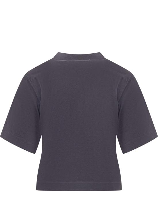 25FW 오프화이트 반팔 티셔츠 OWAA090F25JER003 4C19 DARK SAPPHIRE - OFF WHITE