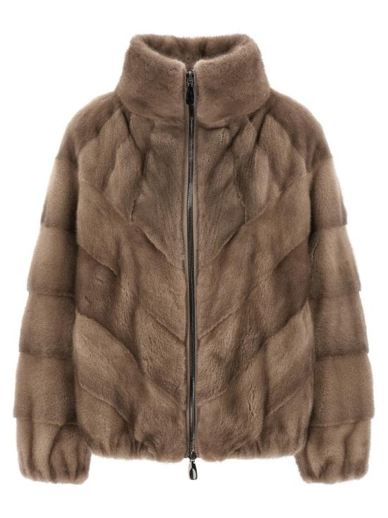 25FW 시모네타 무톤 F05JA346M4049 GRAY