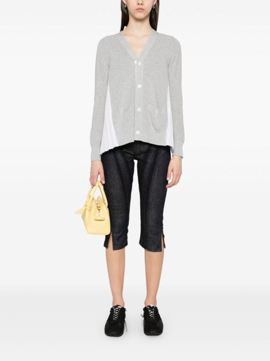 25SS 사카이 가디건 SCW 268 378 Grey - SACAI