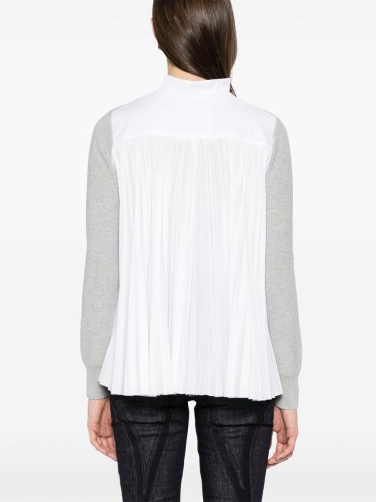 25SS 사카이 가디건 SCW 268 378 Grey - SACAI