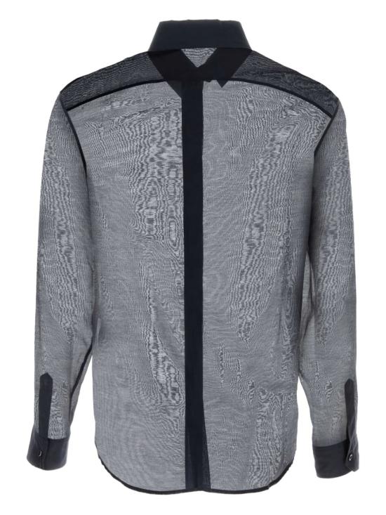 25SS 생로랑 긴팔 셔츠 826663 Y1K394102 Blue - SAINT LAURENT