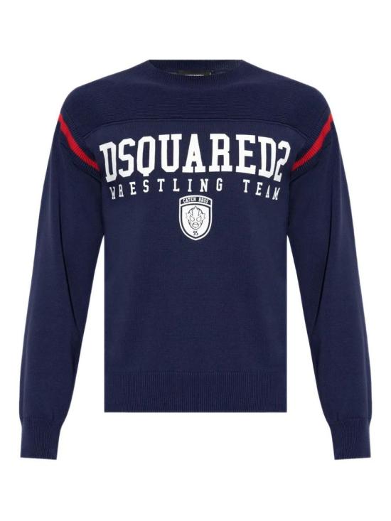 25SS 디스퀘어드2 스웨터 S71HA1359D13116 961 Blue Variant BLUE VARIANT