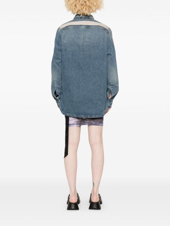 25SS 다크쉐도우 데님 자켓 DS01E3705 DWB06 Blue - DRKSHDW