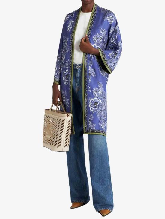  에트로 코트 WRBE0003AK010X0883 Dark Blue - ETRO