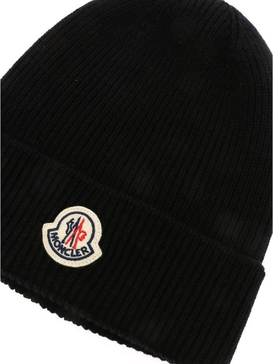 26FW 몽클레어 울 비니 3B70500A9342999 Black - MONCLER