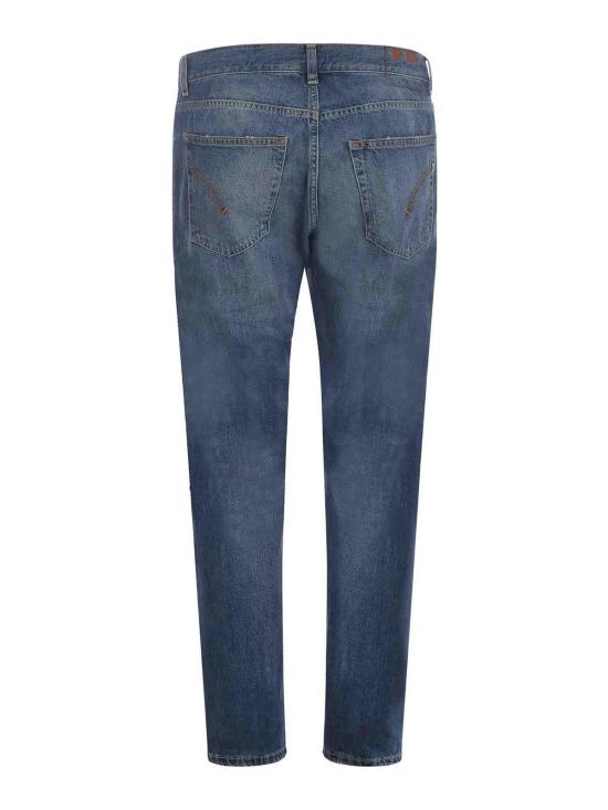  돈답 스트레이트 팬츠 UP576DF0269GI9800 Blue - DONDUP