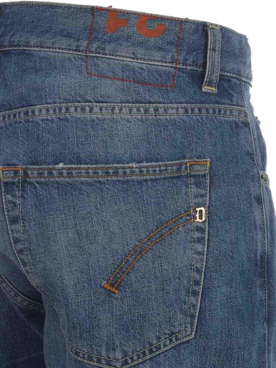  돈답 스트레이트 팬츠 UP576DF0269GI9800 Blue - DONDUP