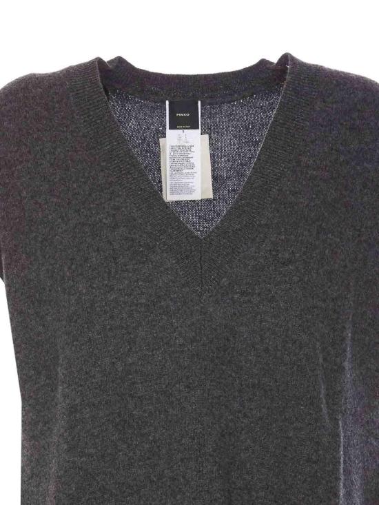 25FW 핑코 베스트 104051A22UI76 Grey - PINKO