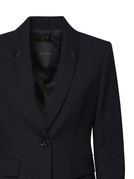 25FW 핑코 수트 자켓 103694A213Z99 Black - PINKO