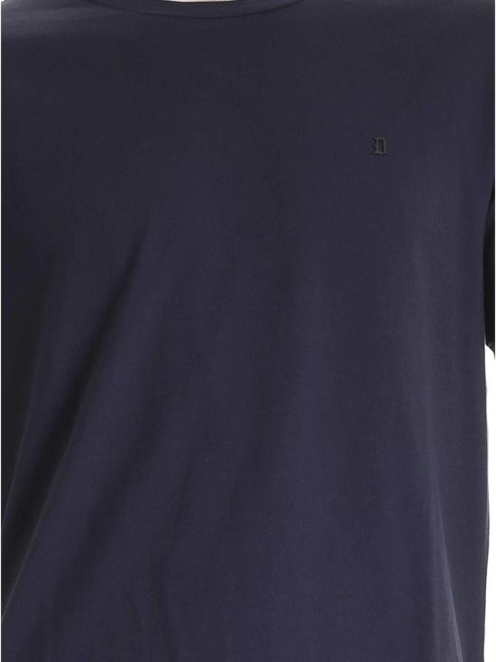 26SS 돈답 반팔 티셔츠 US198JF0271UZL4890 Blue - DONDUP