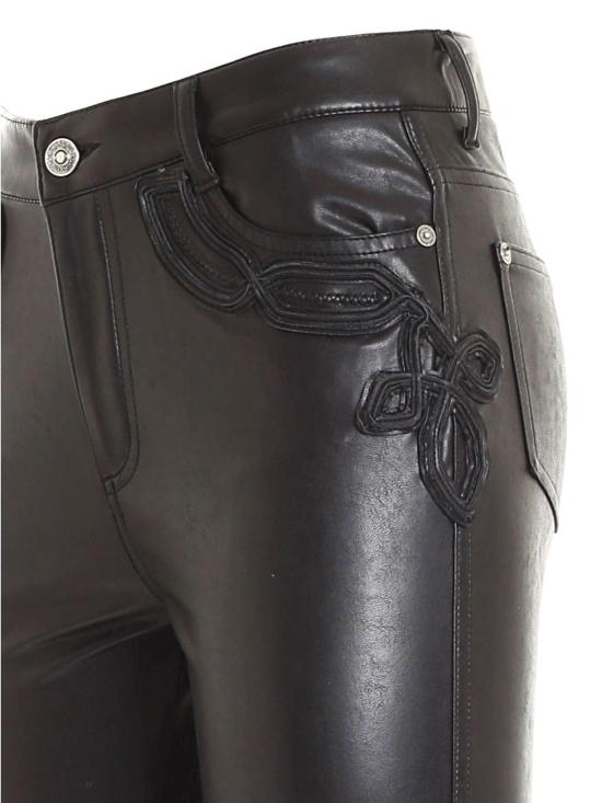  에르마노 설비노 가죽 자켓 D387P312APEYU95708 Black - ERMANNO SCERVINO