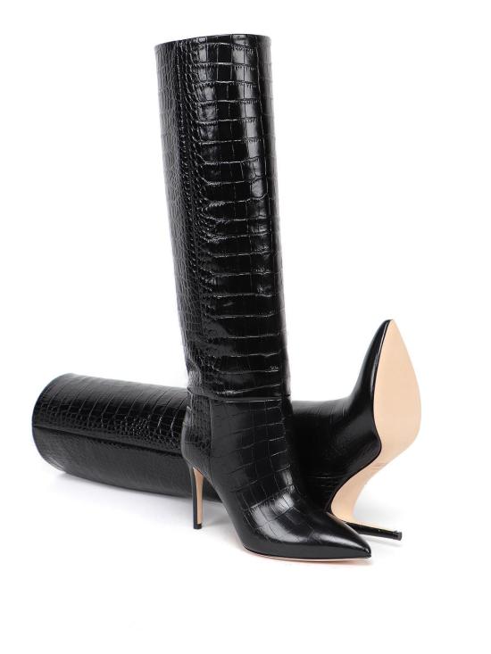 26FW 파리텍사스 부츠 PX548XCOCOCARBONE Black - PARIS TEXAS