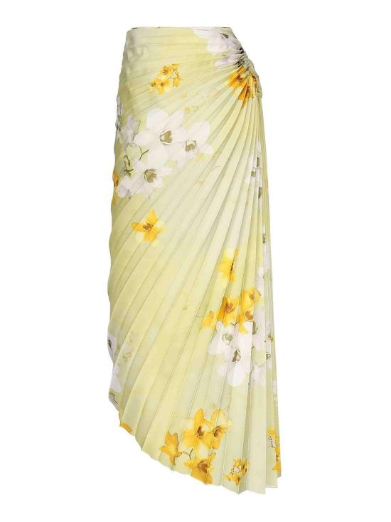 26SS 핑코 미디 스커트 1046782F2VGB Green - PINKO