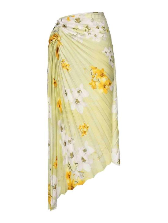 26SS 핑코 미디 스커트 1046782F2VGB Green