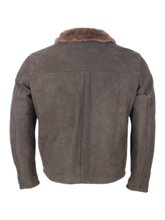  발바 봄버 자켓 DENNIS43711001 Brown - BARBA