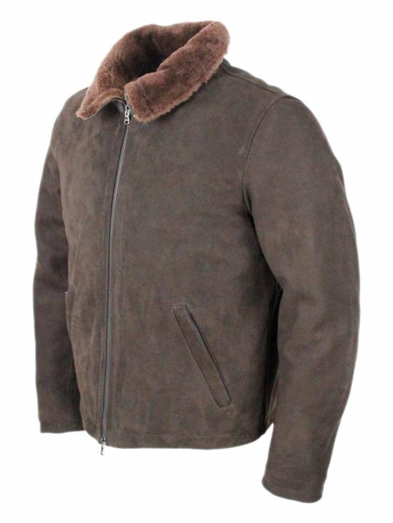  발바 봄버 자켓 DENNIS43711001 Brown - BARBA