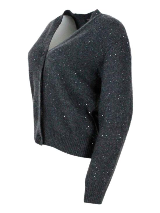 25FW 파비아나 필리피 브이넥 니트 가디건 MAD224F549D2968186 - FABIANA FILIPPI