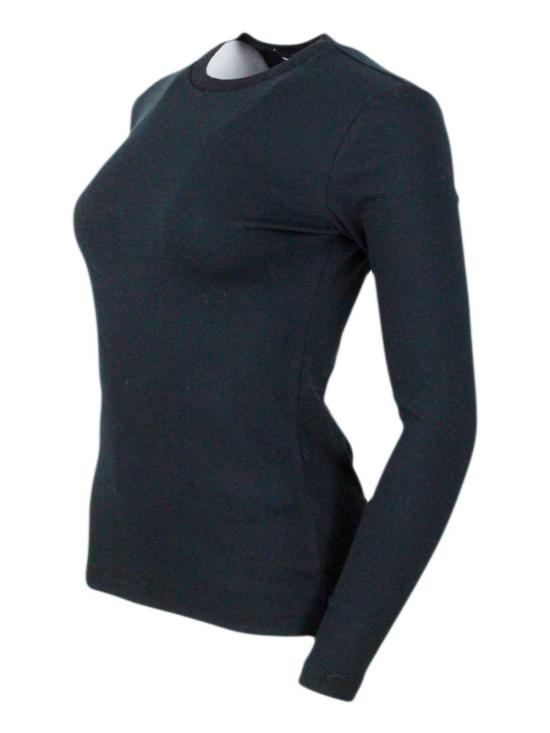 25FW 파비아나 필리피 반팔 티셔츠 JED214F399I963825 Black - FABIANA FILIPPI