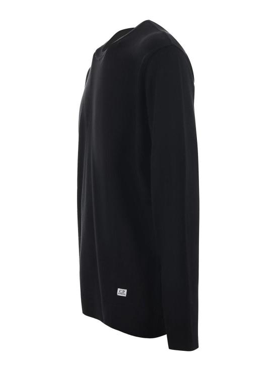  씨피 컴퍼니 스웨터 CMKN168A4037A999 Black - C.P. COMPANY