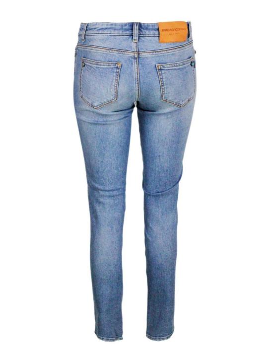 25FW 에르마노 설비노 스트레이트 팬츠 D407P300CBBJE94037 Medium Wash - ERMANNO SCERVINO