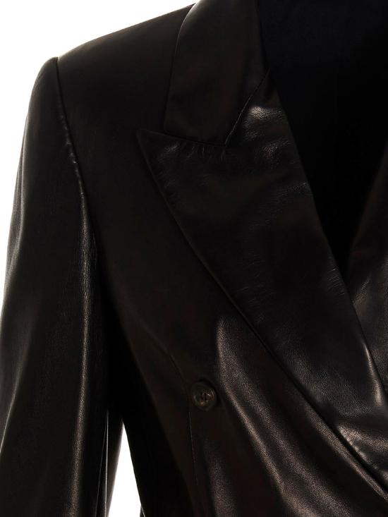  브루넬로 쿠치넬리 가죽 자켓 MPNPI2374C101 Black - BRUNELLO CUCINELLI