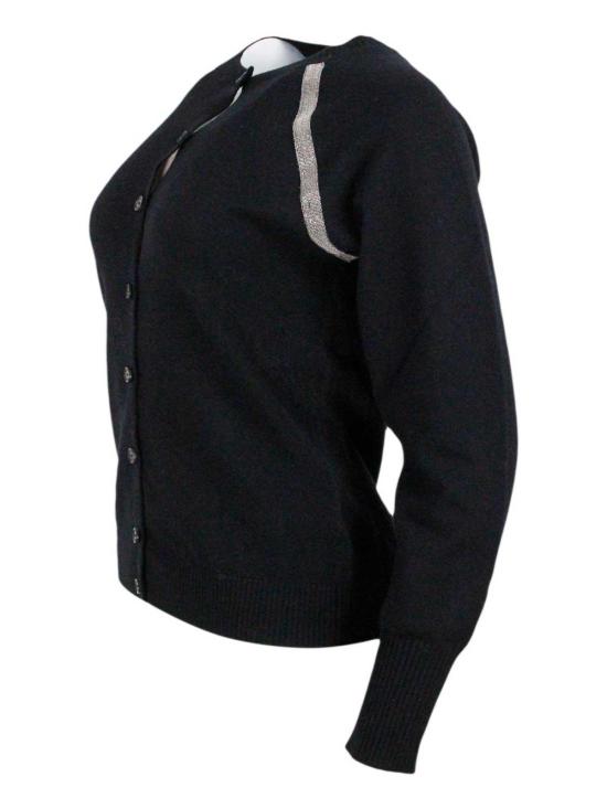  파비아나 필리피 버튼업 카디건  MAD223F375H740825 Black - FABIANA FILIPPI