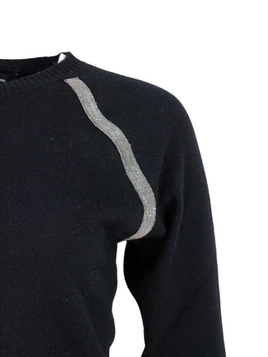  파비아나 필리피 버튼업 카디건  MAD223F375H740825 Black - FABIANA FILIPPI