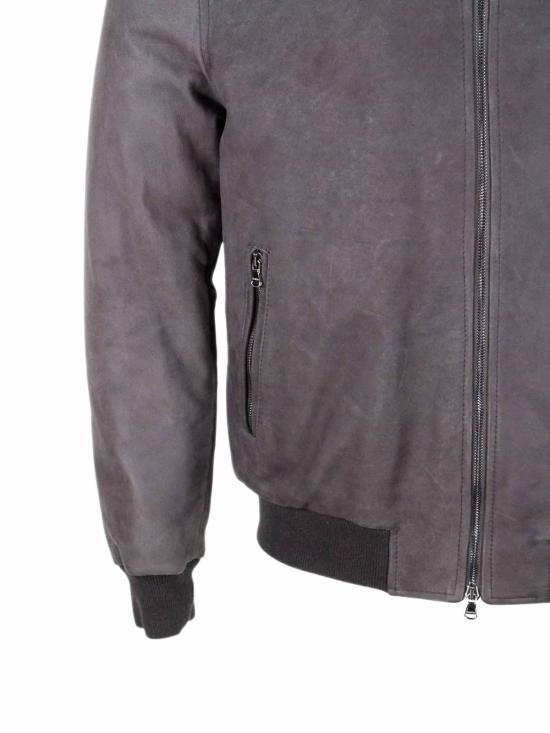  발바 봄버 자켓 DAKOTA43710001 Dark Brown - BARBA