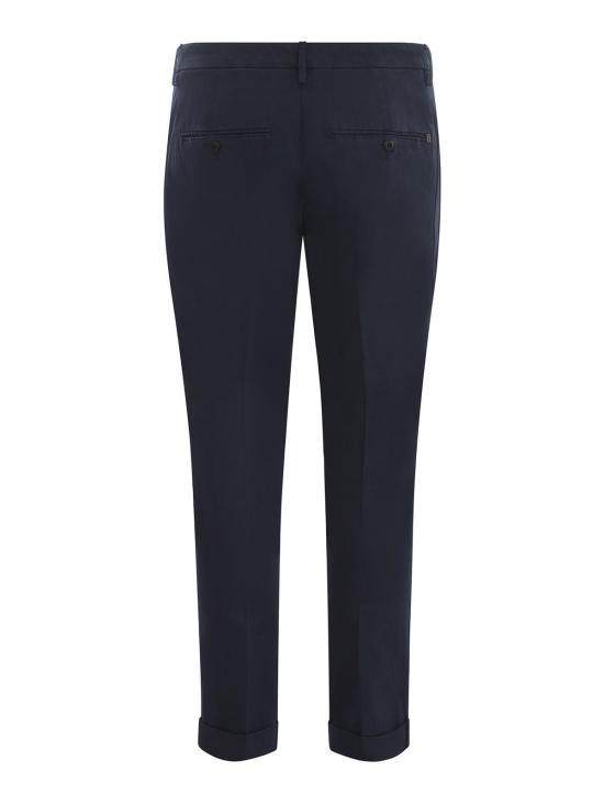  돈답 스트레이트 팬츠 UP235GSE046PTD894 BLUE - DONDUP