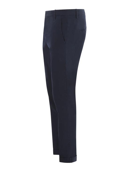  돈답 스트레이트 팬츠 UP235GSE046PTD894 BLUE - DONDUP