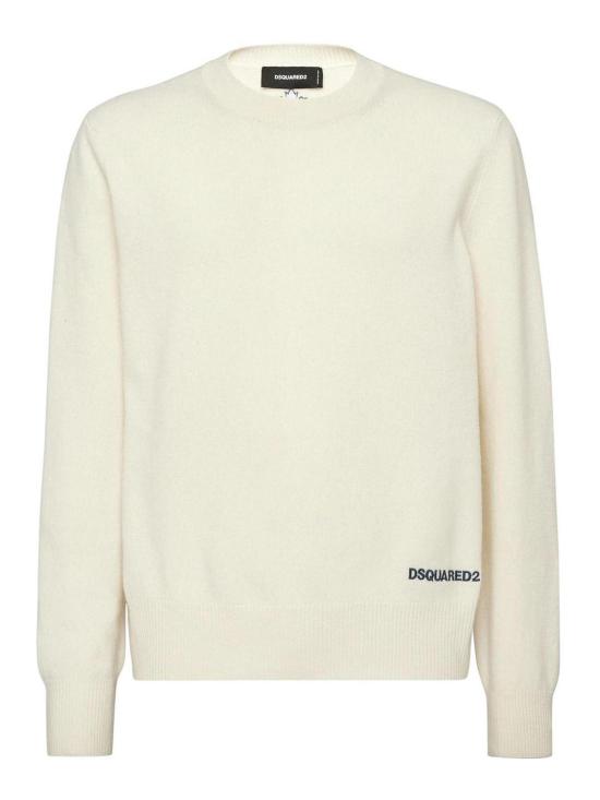 25FW 디스퀘어드2 스웨터 S74HA1464D13038101 White