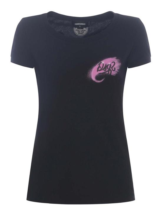  디스퀘어드2 반팔 티셔츠 S72GD0520S24668900 Black