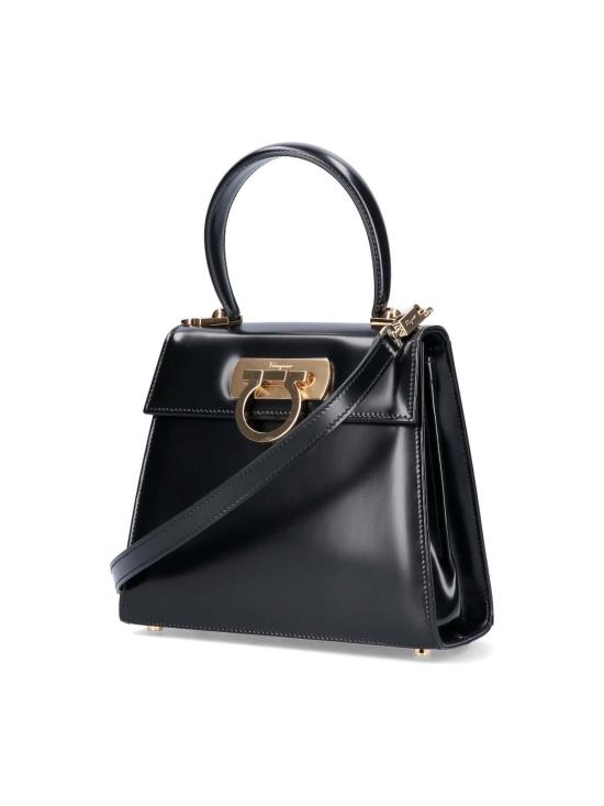 25FW 살바토레 페라가모 토트백 749021290 Black - SALVATORE FERRAGAMO