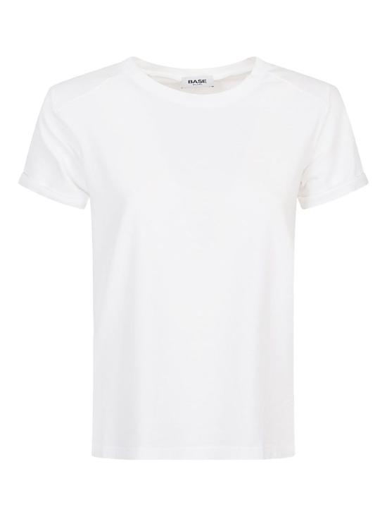 25SS 베이스 반팔 티셔츠 B1647 841201 White - BASE