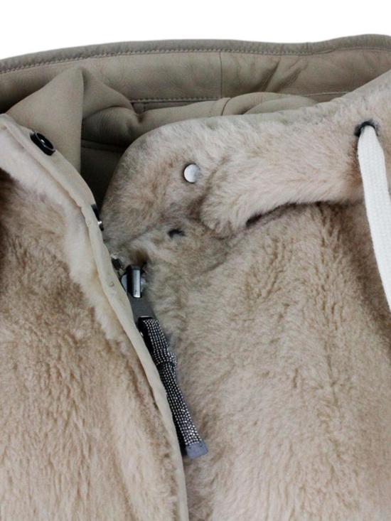  브루넬로 쿠치넬리 퍼 코트 MPMRA9715C8539 Beige - BRUNELLO CUCINELLI