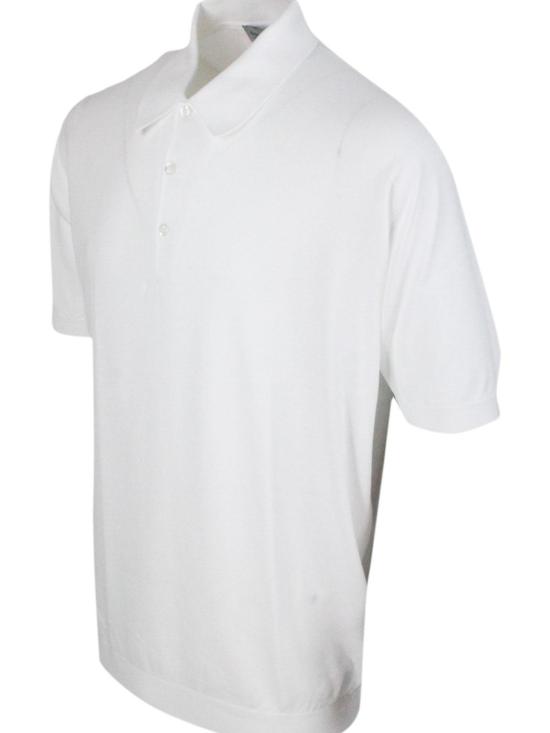 25FW 존스메들리 반팔 티셔츠 ISISSSWHITE White - JOHN SMEDLEY