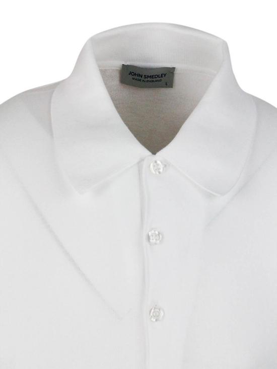 25FW 존스메들리 반팔 티셔츠 ISISSSWHITE White - JOHN SMEDLEY
