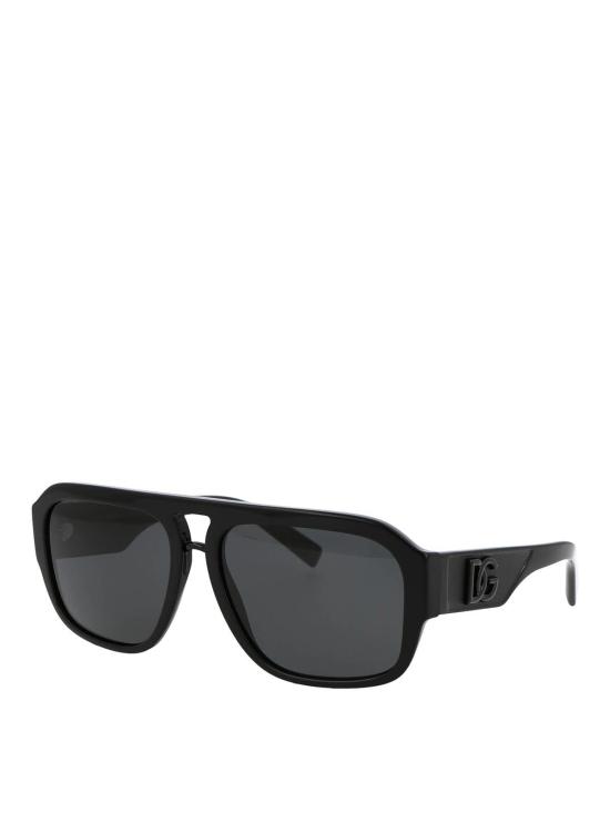 25FW 돌체앤가바나 선글라스 0DG440350187 BLACK - DOLCE & GABBANA