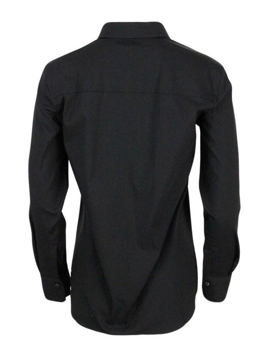  브루넬로 쿠치넬리 셔츠 M0091MA206C101 Black - BRUNELLO CUCINELLI