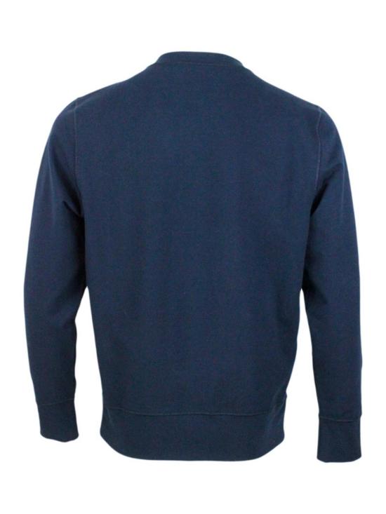  키톤 긴팔 티셔츠 UMK02590600707 Blue - KITON