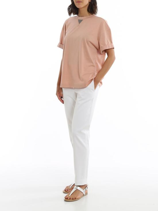 25FW 브루넬로 쿠치넬리 스트레이트 팬츠 MA126P7258C159 White - BRUNELLO CUCINELLI