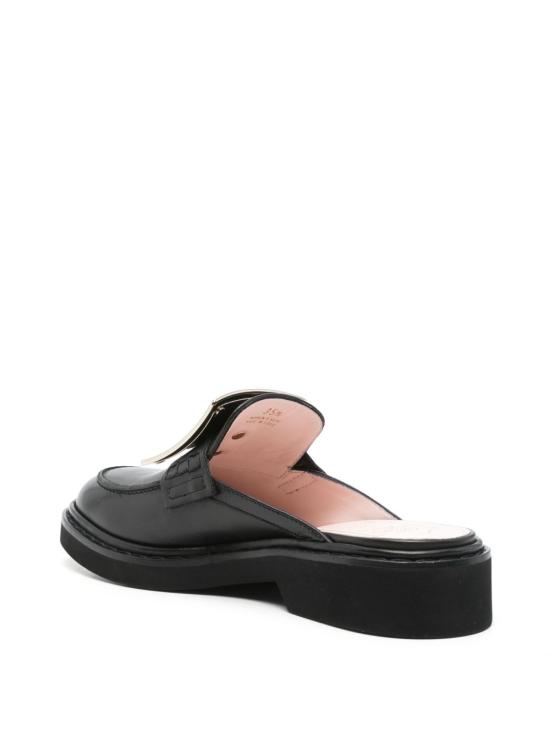 25SS 로저비비에 뮬/슬리퍼 RVW54840970 N6MB999 Black - ROGER VIVIER