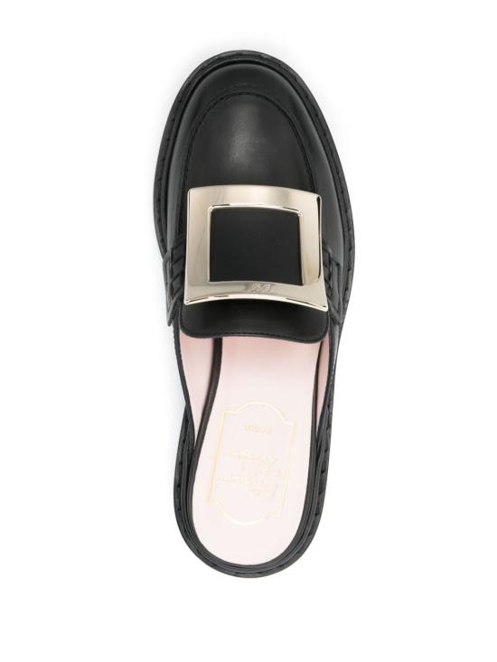 25SS 로저비비에 뮬/슬리퍼 RVW54840970 N6MB999 Black - ROGER VIVIER