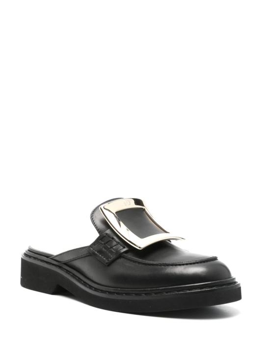 25SS 로저비비에 뮬/슬리퍼 RVW54840970 N6MB999 Black - ROGER VIVIER