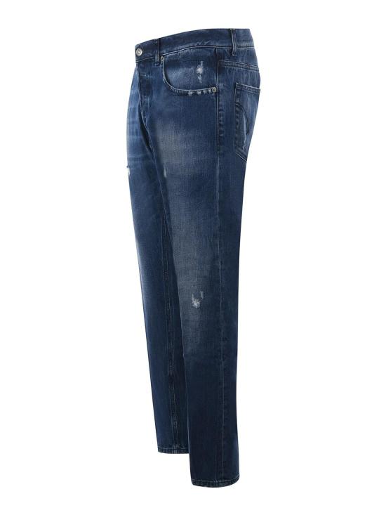  돈답 스트레이트 팬츠 UP576DFE254FF8800 Dark Wash - DONDUP
